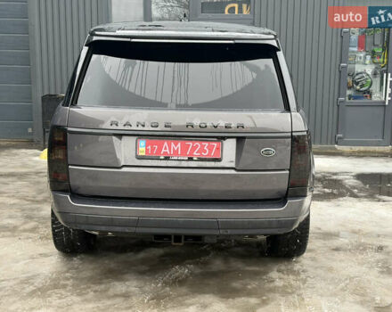 Серый Ленд Ровер Рендж Ровер, объемом двигателя 2.99 л и пробегом 200 тыс. км за 27300 $, фото 9 на Automoto.ua