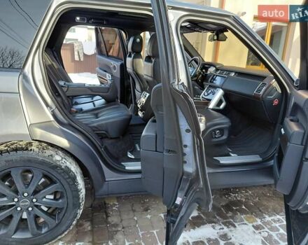 Серый Ленд Ровер Рендж Ровер, объемом двигателя 2.99 л и пробегом 204 тыс. км за 35000 $, фото 17 на Automoto.ua