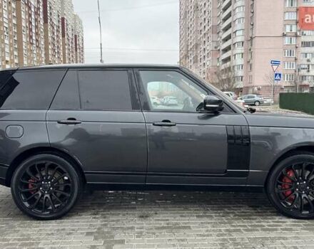 Сірий Ленд Ровер Рендж Ровер, об'ємом двигуна 5 л та пробігом 110 тис. км за 36500 $, фото 8 на Automoto.ua