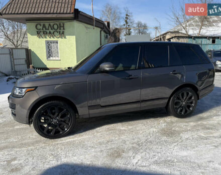 Сірий Ленд Ровер Рендж Ровер, об'ємом двигуна 3 л та пробігом 200 тис. км за 27300 $, фото 1 на Automoto.ua