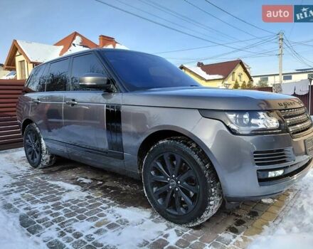Серый Ленд Ровер Рендж Ровер, объемом двигателя 2.99 л и пробегом 204 тыс. км за 35000 $, фото 38 на Automoto.ua