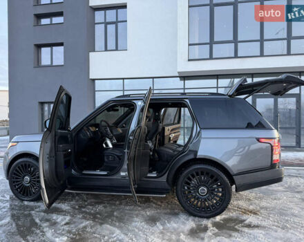 Серый Ленд Ровер Рендж Ровер, объемом двигателя 3 л и пробегом 190 тыс. км за 39500 $, фото 17 на Automoto.ua