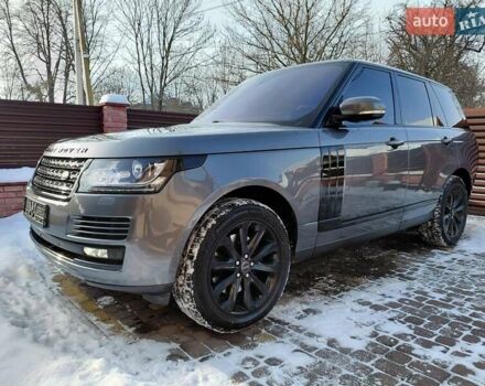 Серый Ленд Ровер Рендж Ровер, объемом двигателя 2.99 л и пробегом 204 тыс. км за 35000 $, фото 35 на Automoto.ua