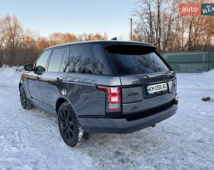 Сірий Ленд Ровер Рендж Ровер, об'ємом двигуна 5 л та пробігом 156 тис. км за 38700 $, фото 5 на Automoto.ua