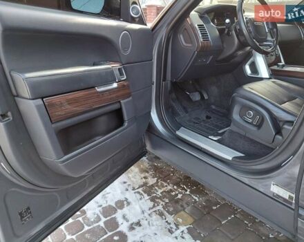 Серый Ленд Ровер Рендж Ровер, объемом двигателя 2.99 л и пробегом 204 тыс. км за 35000 $, фото 112 на Automoto.ua