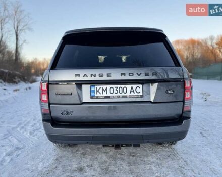 Сірий Ленд Ровер Рендж Ровер, об'ємом двигуна 5 л та пробігом 156 тис. км за 38700 $, фото 6 на Automoto.ua