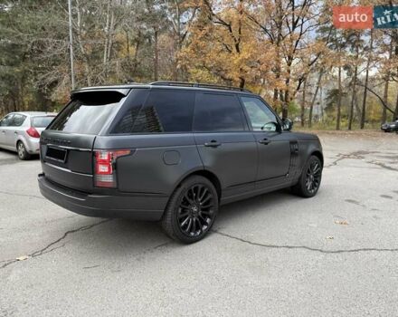 Серый Ленд Ровер Рендж Ровер, объемом двигателя 4.37 л и пробегом 168 тыс. км за 49700 $, фото 3 на Automoto.ua