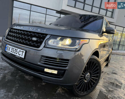 Серый Ленд Ровер Рендж Ровер, объемом двигателя 3 л и пробегом 190 тыс. км за 39500 $, фото 6 на Automoto.ua