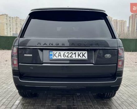 Сірий Ленд Ровер Рендж Ровер, об'ємом двигуна 5 л та пробігом 110 тис. км за 36500 $, фото 4 на Automoto.ua