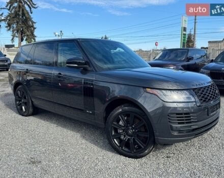 Серый Ленд Ровер Рендж Ровер, объемом двигателя 5 л и пробегом 158 тыс. км за 57000 $, фото 77 на Automoto.ua