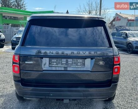 Серый Ленд Ровер Рендж Ровер, объемом двигателя 5 л и пробегом 158 тыс. км за 57000 $, фото 84 на Automoto.ua