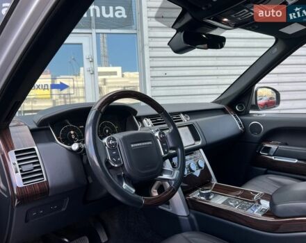 Серый Ленд Ровер Рендж Ровер, объемом двигателя 3 л и пробегом 57 тыс. км за 39500 $, фото 15 на Automoto.ua