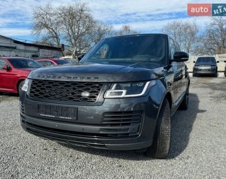 Серый Ленд Ровер Рендж Ровер, объемом двигателя 5 л и пробегом 158 тыс. км за 57000 $, фото 97 на Automoto.ua