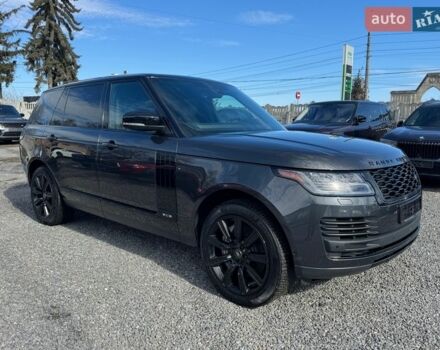 Серый Ленд Ровер Рендж Ровер, объемом двигателя 5 л и пробегом 158 тыс. км за 57000 $, фото 115 на Automoto.ua