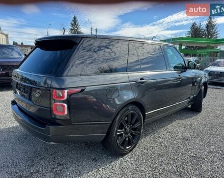 Серый Ленд Ровер Рендж Ровер, объемом двигателя 5 л и пробегом 158 тыс. км за 57000 $, фото 79 на Automoto.ua