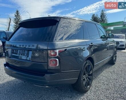 Серый Ленд Ровер Рендж Ровер, объемом двигателя 5 л и пробегом 158 тыс. км за 57000 $, фото 109 на Automoto.ua