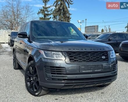 Серый Ленд Ровер Рендж Ровер, объемом двигателя 5 л и пробегом 158 тыс. км за 57000 $, фото 1 на Automoto.ua