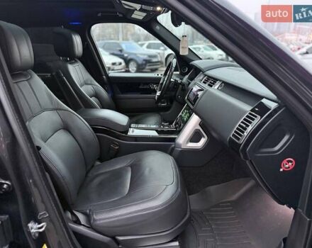 Сірий Ленд Ровер Рендж Ровер, об'ємом двигуна 5 л та пробігом 156 тис. км за 66990 $, фото 12 на Automoto.ua