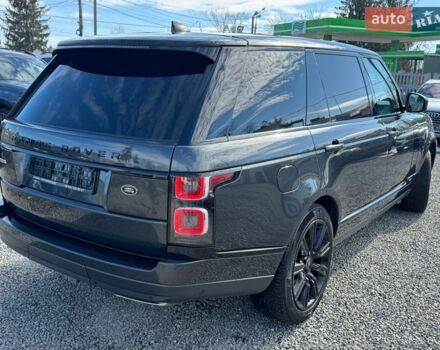 Серый Ленд Ровер Рендж Ровер, объемом двигателя 5 л и пробегом 158 тыс. км за 57000 $, фото 83 на Automoto.ua