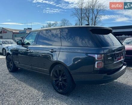 Серый Ленд Ровер Рендж Ровер, объемом двигателя 5 л и пробегом 158 тыс. км за 57000 $, фото 103 на Automoto.ua