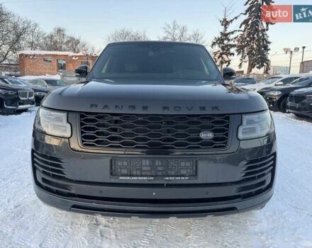 Серый Ленд Ровер Рендж Ровер, объемом двигателя 5 л и пробегом 158 тыс. км за 63900 $, фото 101 на Automoto.ua