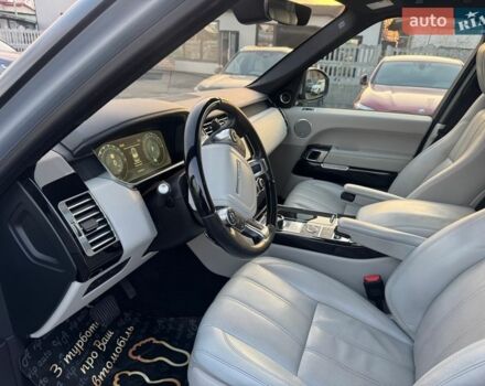 Серый Ленд Ровер Рендж Ровер, объемом двигателя 3 л и пробегом 153 тыс. км за 29900 $, фото 44 на Automoto.ua