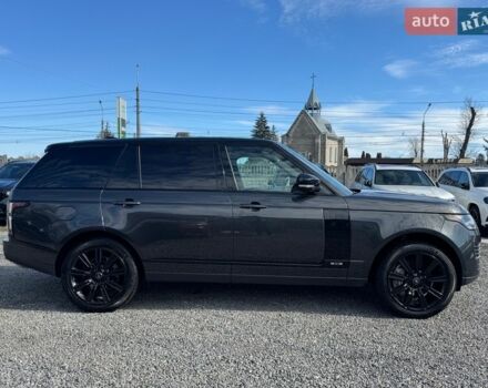 Серый Ленд Ровер Рендж Ровер, объемом двигателя 5 л и пробегом 158 тыс. км за 57000 $, фото 111 на Automoto.ua