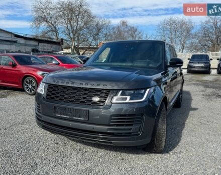 Серый Ленд Ровер Рендж Ровер, объемом двигателя 5 л и пробегом 158 тыс. км за 57000 $, фото 98 на Automoto.ua