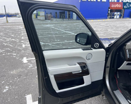 Серый Ленд Ровер Рендж Ровер, объемом двигателя 3 л и пробегом 158 тыс. км за 44000 $, фото 28 на Automoto.ua