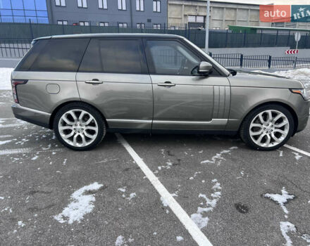 Серый Ленд Ровер Рендж Ровер, объемом двигателя 3 л и пробегом 158 тыс. км за 44000 $, фото 4 на Automoto.ua