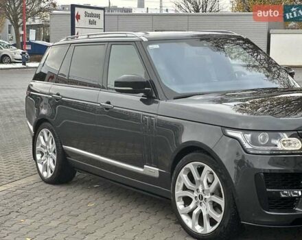 Серый Ленд Ровер Рендж Ровер, объемом двигателя 4.37 л и пробегом 61 тыс. км за 87704 $, фото 1 на Automoto.ua