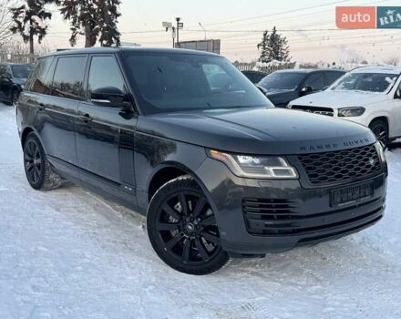 Серый Ленд Ровер Рендж Ровер, объемом двигателя 5 л и пробегом 158 тыс. км за 63900 $, фото 18 на Automoto.ua