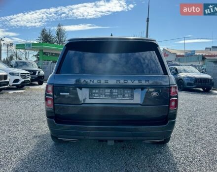 Серый Ленд Ровер Рендж Ровер, объемом двигателя 5 л и пробегом 158 тыс. км за 57000 $, фото 106 на Automoto.ua