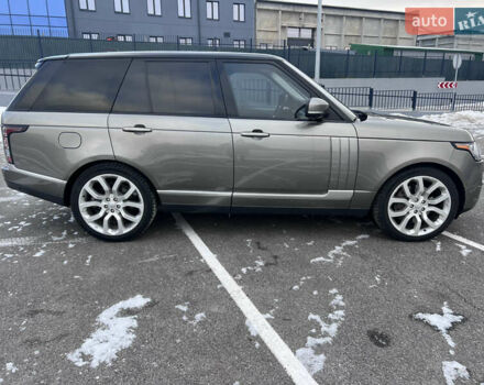 Серый Ленд Ровер Рендж Ровер, объемом двигателя 3 л и пробегом 158 тыс. км за 44000 $, фото 5 на Automoto.ua