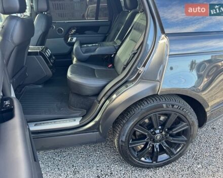 Серый Ленд Ровер Рендж Ровер, объемом двигателя 5 л и пробегом 158 тыс. км за 57000 $, фото 33 на Automoto.ua