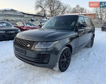 Серый Ленд Ровер Рендж Ровер, объемом двигателя 5 л и пробегом 158 тыс. км за 63900 $, фото 105 на Automoto.ua