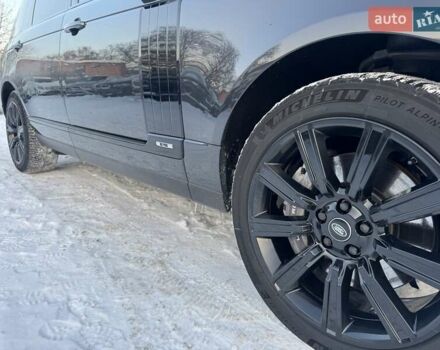 Серый Ленд Ровер Рендж Ровер, объемом двигателя 5 л и пробегом 158 тыс. км за 63900 $, фото 96 на Automoto.ua