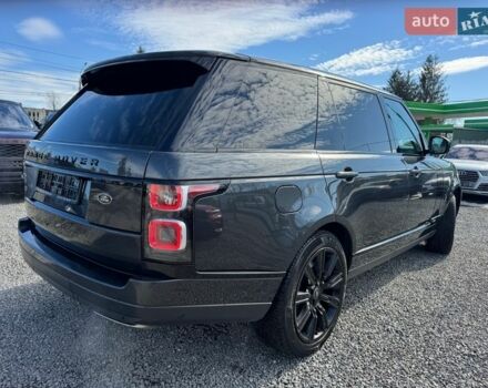 Серый Ленд Ровер Рендж Ровер, объемом двигателя 5 л и пробегом 158 тыс. км за 57000 $, фото 82 на Automoto.ua