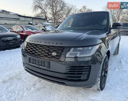 Серый Ленд Ровер Рендж Ровер, объемом двигателя 5 л и пробегом 158 тыс. км за 63900 $, фото 103 на Automoto.ua