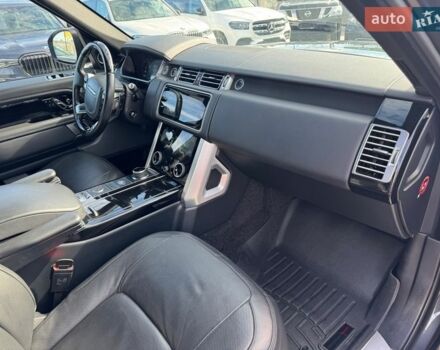 Серый Ленд Ровер Рендж Ровер, объемом двигателя 5 л и пробегом 158 тыс. км за 57000 $, фото 6 на Automoto.ua