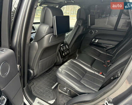 Сірий Ленд Ровер Рендж Ровер, об'ємом двигуна 4.37 л та пробігом 125 тис. км за 52100 $, фото 28 на Automoto.ua