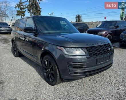 Серый Ленд Ровер Рендж Ровер, объемом двигателя 5 л и пробегом 158 тыс. км за 57000 $, фото 116 на Automoto.ua