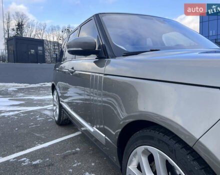Серый Ленд Ровер Рендж Ровер, объемом двигателя 3 л и пробегом 158 тыс. км за 44000 $, фото 3 на Automoto.ua