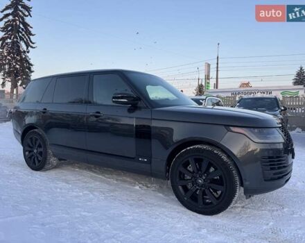Серый Ленд Ровер Рендж Ровер, объемом двигателя 5 л и пробегом 158 тыс. км за 63900 $, фото 97 на Automoto.ua
