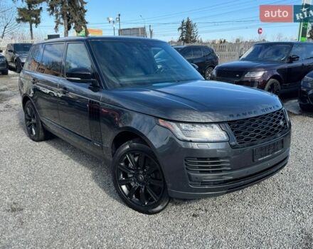 Серый Ленд Ровер Рендж Ровер, объемом двигателя 5 л и пробегом 158 тыс. км за 57000 $, фото 76 на Automoto.ua