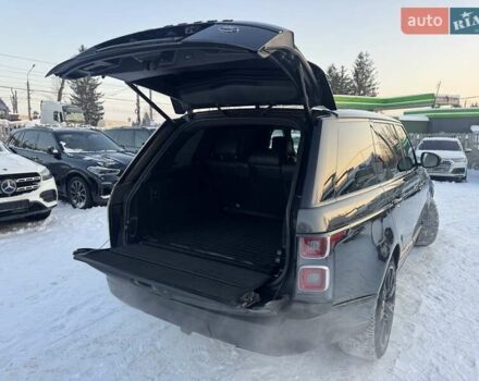 Серый Ленд Ровер Рендж Ровер, объемом двигателя 5 л и пробегом 158 тыс. км за 63900 $, фото 6 на Automoto.ua