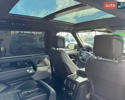 Серый Ленд Ровер Рендж Ровер, объемом двигателя 5 л и пробегом 158 тыс. км за 57000 $, фото 14 на Automoto.ua