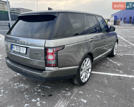 Серый Ленд Ровер Рендж Ровер, объемом двигателя 3 л и пробегом 158 тыс. км за 44000 $, фото 6 на Automoto.ua