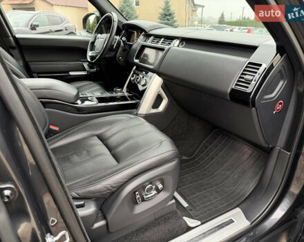 Сірий Ленд Ровер Рендж Ровер, об'ємом двигуна 4.37 л та пробігом 125 тис. км за 52100 $, фото 6 на Automoto.ua
