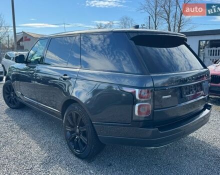 Серый Ленд Ровер Рендж Ровер, объемом двигателя 5 л и пробегом 158 тыс. км за 57000 $, фото 99 на Automoto.ua